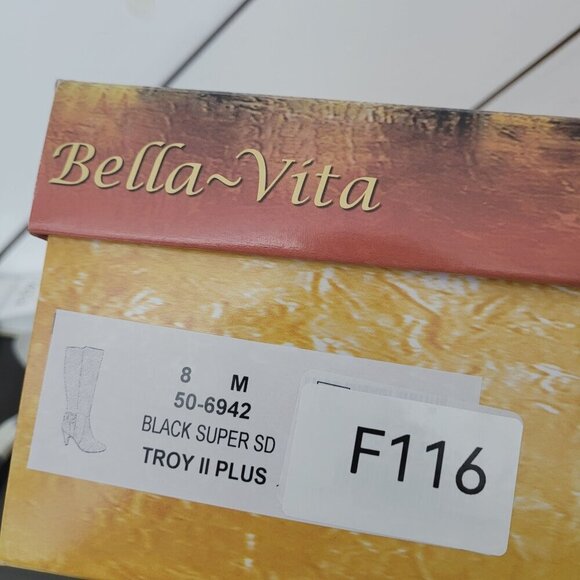 NEW Bella Vita Wide Calf  Womens 8M Troy iiplus Faux Suede Knee-High Boots 4CT - Picture 12 of 12